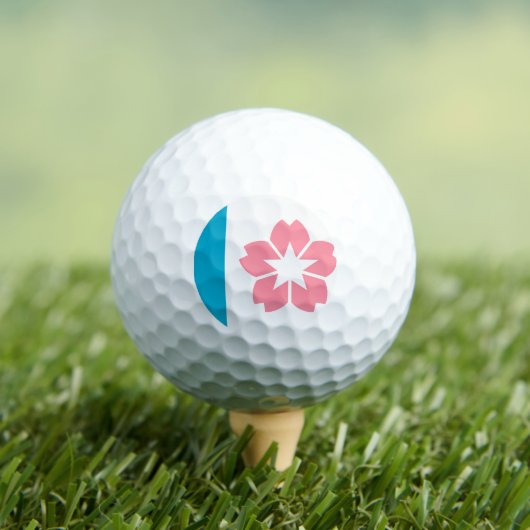 Flagge von Salem, Oregon Golfball (Insitu T-Shirt)