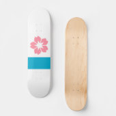 Flagge von Salem, Oregon Skateboard (Vorderseite)