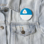 Flagge von Salt Lake City, Utah Button (Beispiel)