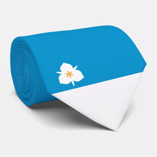 Flagge von Salt Lake City (Utah) Krawatte (Gerollt)