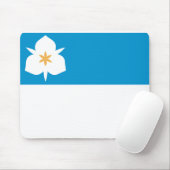 Flagge von Salt Lake City, Utah Mousepad (Mit Mouse)