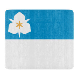 Flagge von Salt Lake City (Utah) Schneidebrett