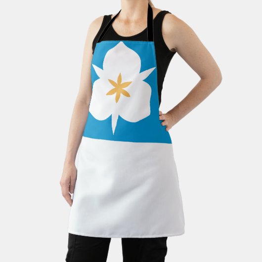 Flagge von Salt Lake City, Utah Schürze (InSitu)