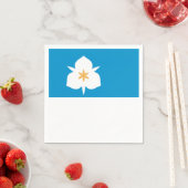 Flagge von Salt Lake City, Utah Serviette (Beispiel)