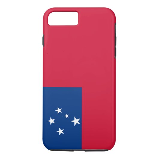 Flagge von Samoa Case-Mate iPhone Hülle (Rückseite)