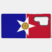 Flagge von Samsung Galaxy S22 Ultra Case Dallas Hülle (Rückseite (Horizontal))