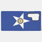 Flagge von Samsung Galaxy S22 Ultra Case Houston Hülle (Rückseite (Horizontal))