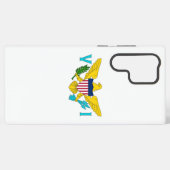 Flagge von Samsung Galaxy S22 Ultra Case Jungfrau  Samsung Galaxy Hülle (Rückseite (Horizontal))