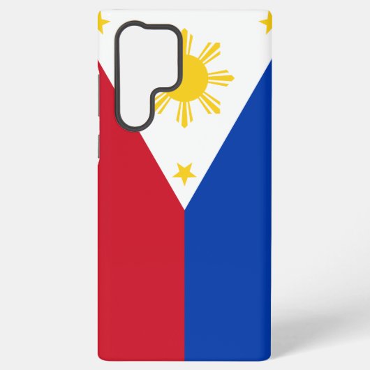 Flagge von Samsung Galaxy S22 Ultra Case Philippin Hülle (Rückseite)