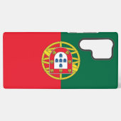 Flagge von Samsung Galaxy S22 Ultra Case Portugal Hülle (Rückseite (Horizontal))