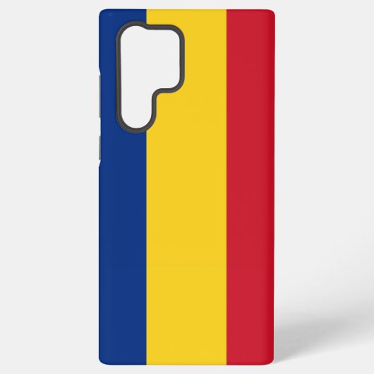 Flagge von Samsung Galaxy S22 Ultra Case Rumänien Hülle (Rückseite)