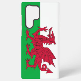 Flagge von Samsung Galaxy S22 Ultra Case Wales Hülle