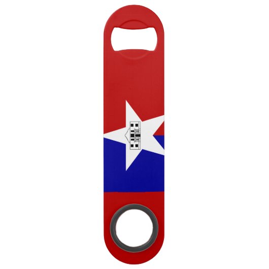 Flagge von San Antonio, Texas Bar Key (Vorderseite)