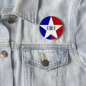 Flagge von San Antonio, Texas Button (Beispiel)