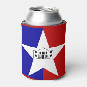 Flagge von San Antonio, Texas Can Cooler Dosenkühler