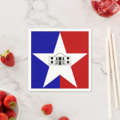 Flagge von San Antonio, Texas Serviette (Beispiel)