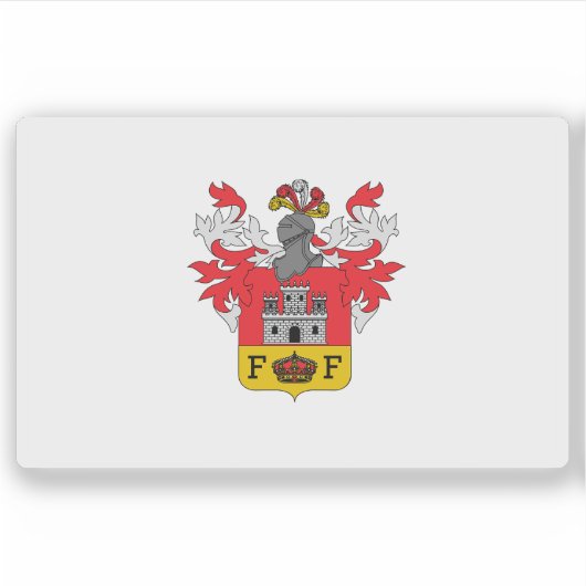 Flagge von San Felipe, Chile Aufkleber (Vorderseite)