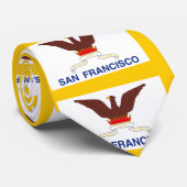 Flagge von San Francisco, Kalifornien, Krawatte (Gerollt)