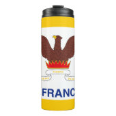 Flagge von San Francisco, kalifornische Thermaltum Thermosbecher (Vorderseite)