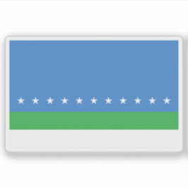 Flagge von San José (San José), Costa Rica Aufkleber