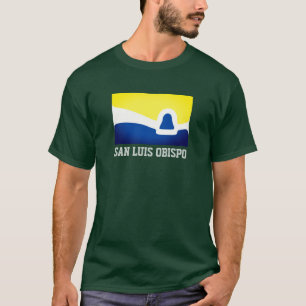 Flagge von San Luis Obispo, Kalifornien T-Shirt