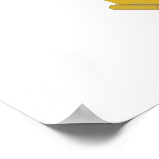 Flagge von San Luis Potosi Poster (Ecke)