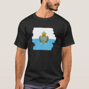 Flagge von San Marino 3 T-Shirt