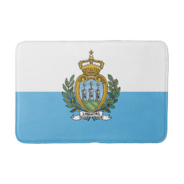 Flagge von San Marino Badematte