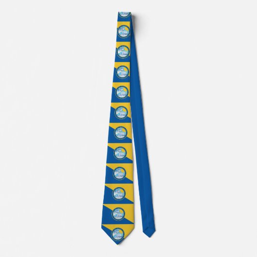 Flagge von Santa Ana, Kalifornien Krawatte (Vorderseite)