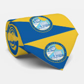 Flagge von Santa Ana, Kalifornien Krawatte (Gerollt)