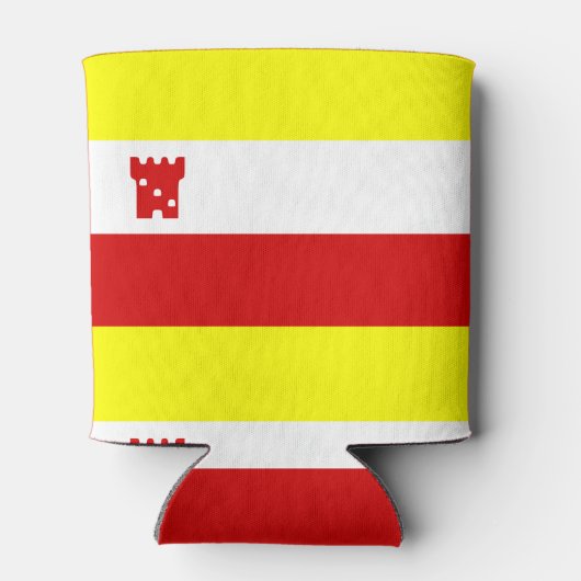 Flagge von Santa Barbara, Kalifornien, Can Cooler Dosenkühler (Rückseite)