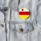 Flagge von Santa Barbara, Kalifornien Pinback-Butt Button (Beispiel)