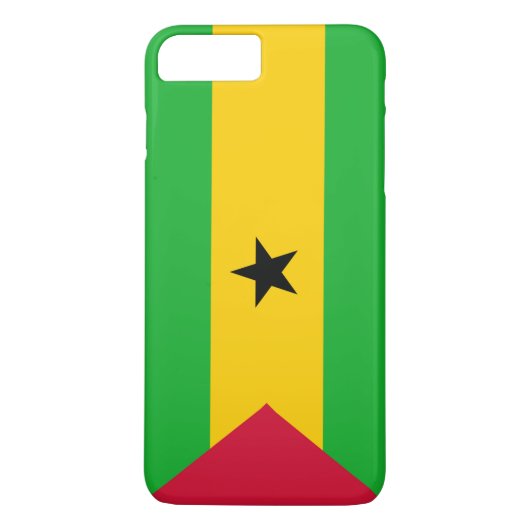 Flagge von São Tomé und Príncipe Case-Mate iPhone Hülle (Rückseite)