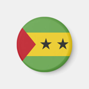 Flagge von São Tomé und Principe Magnet