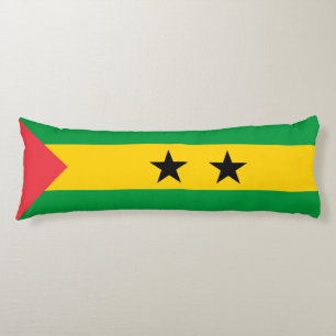 Flagge von São Tomé und Príncipe Seitenschläferkissen