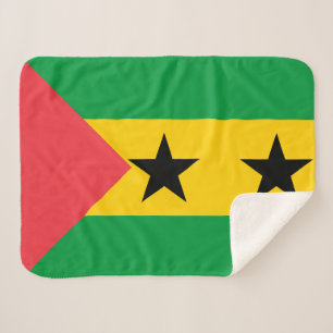 Flagge von São Tomé und Príncipe Sherpadecke