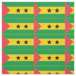 Flagge von São Tomé und Principe Stoff