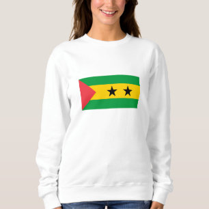 Flagge von São Tomé und Principe Sweatshirt