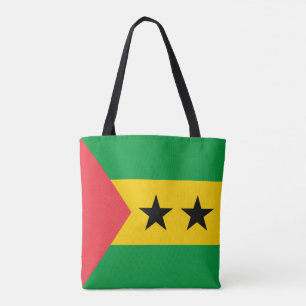 Flagge von São Tomé und Príncipe Tasche