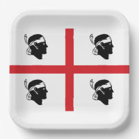 Flagge von Sardegna (Italien)