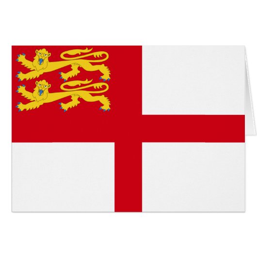 Flagge von Sark (Vorderseite (Horizontal))
