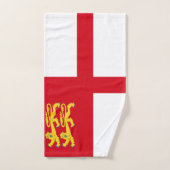 Flagge von Sark Badhandtuch Set (Handtuch)