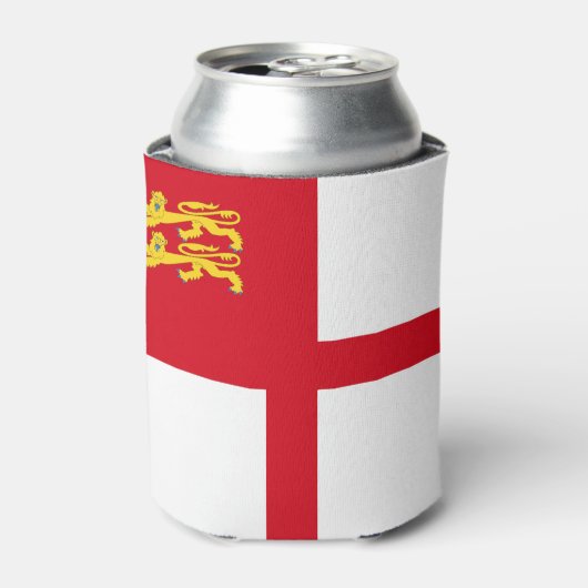 Flagge von Sark Dosenkühler (Kanne Vorderseite)