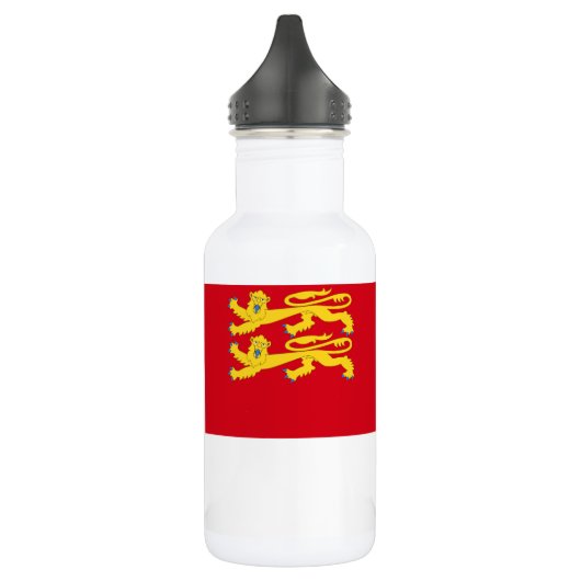 Flagge von Sark Edelstahlflasche (Links)