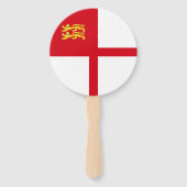 Flagge von Sark Fächer (Rückseite)