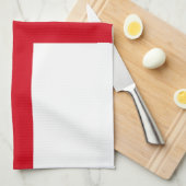 Flagge von Sark Geschirrtuch (Viertel Falte)