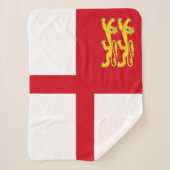 Flagge von Sark Sherpadecke (Vorderseite)