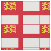 Flagge von Sark Stoff (Nahaufnahme)