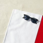 Flagge von Sark Strandtuch (Beispiel)