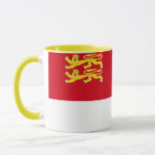 Flagge von Sark Tasse (Links)